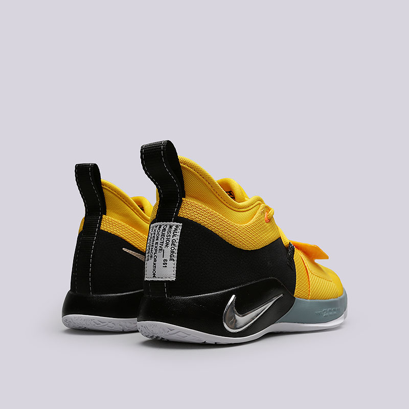 мужские желтые баскетбольные кроссовки Nike PG 2.5 BQ8452-700 - цена, описание, фото 4